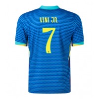 Brazil Vinicius Junior #7 Gostujuci Dres Copa America 2024 Kratak Rukav